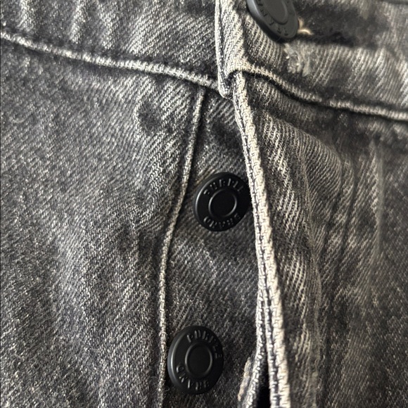 Men's Bootcut Distressed Jeans in Black - Picture 8 of 10